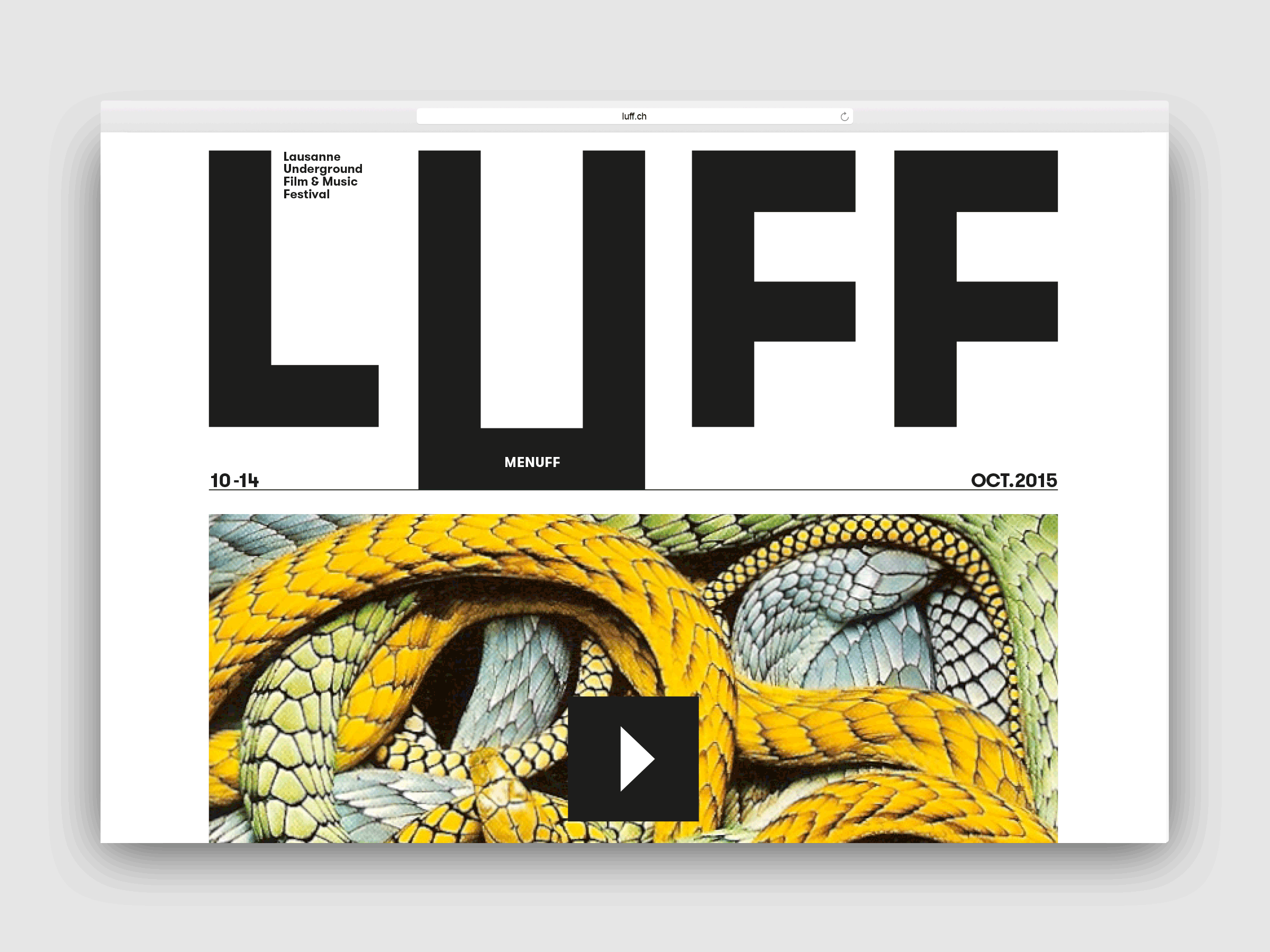 Siteweb du LUFF.